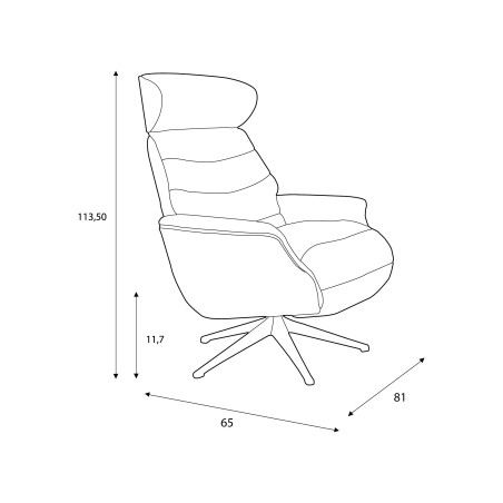 Filaire - fauteuil Marina Flexlux - Axodeco.fr