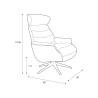Filaire - fauteuil Marina Flexlux - Axodeco.fr
