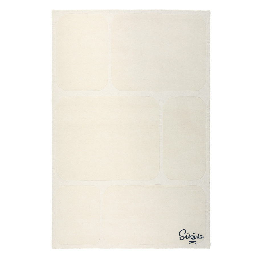 Tapis Terra IDAHO coloris Écru I Collaboration Cécile Siméone I Axodeco.fr