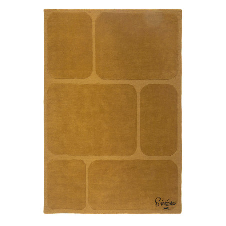 Tapis Terra IDAHO coloris Camel I Collaboration Cécile Siméone I Axodeco.fr