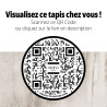 Tapis Courchevel - QR CODE - IDAHO I Axodeco.fr Tapis Courchevel - QR CODE - IDAHO I Axodeco.fr