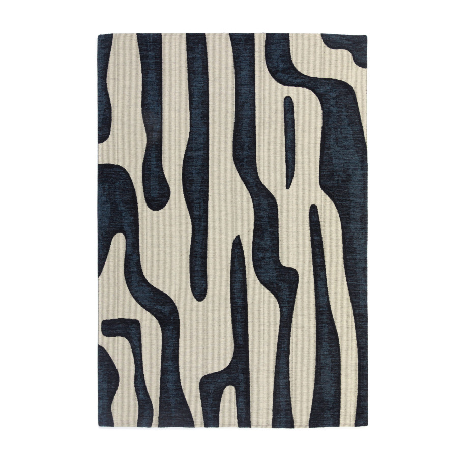Tapis Agave - bleu - IDAHO I Axodeco.fr