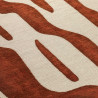 Tapis Agave - rouille - zoom - IDAHO I Axodeco.fr