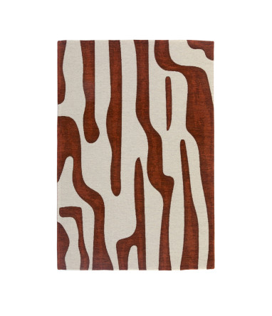 Tapis Agave - rouille - IDAHO I Axodeco.fr