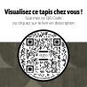 QR CODE - tapis Vassily - kaki - IDAHO I Axodeco.fr QR CODE - tapis Vassily - kaki - IDAHO I Axodeco.fr
