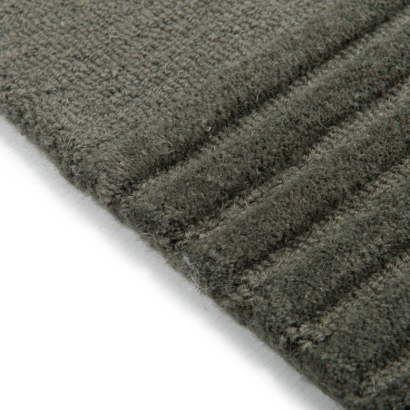 Tapis Vassily - kaki - zoom - IDAHO I Axodeco.fr