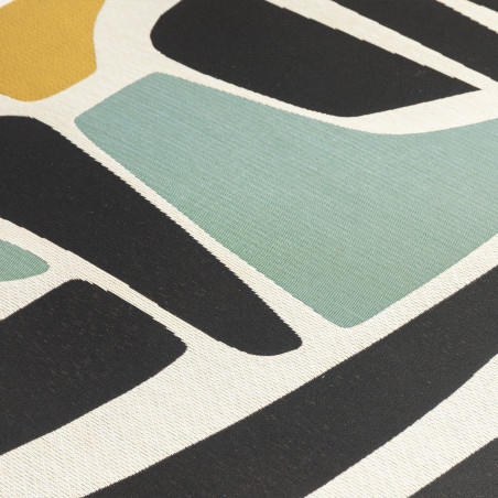 Tapis Tamara IDAHO - coloris noir I Axodeco.fr