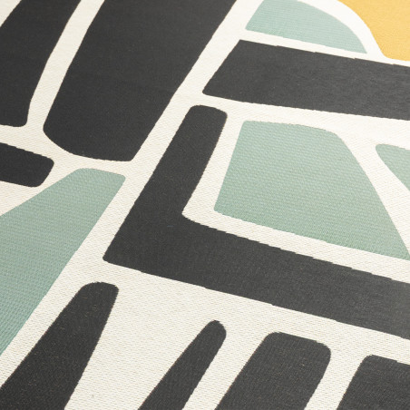 Tapis Tamara IDAHO - coloris noir I Axodeco.fr
