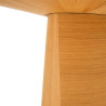 Table de salle à manger CASTLE LINE en chêne naturel Nata - Focus produit I Axodeco.fr