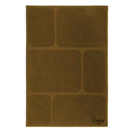 Tapis Terra IDAHO coloris Camel I Collaboration Cécile Siméone I Axodeco.fr