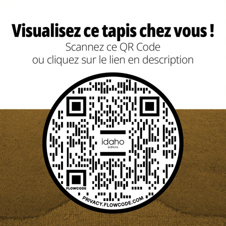 Tapis Terra IDAHO coloris Camel I Collaboration Cécile Siméone I Axodeco.fr