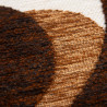 Tapis Faba Marron Idaho - Détail matière I Axodeco.fr