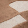 Tapis Touba coloris camel IDAHO - Détail matière I Axodeco.fr