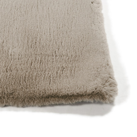 Tapis Morzine IDAHO coloris gris taupe - détail matière I Axodeco.fr