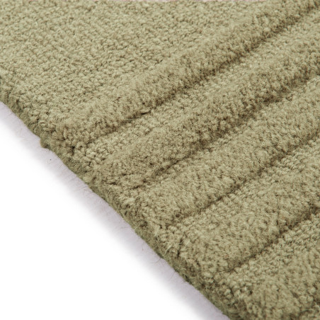 Tapis Vassily - sauge - zoom - IDAHO I Axodeco.fr