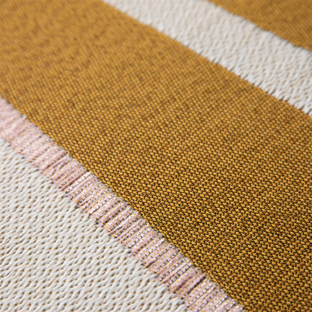 Tapis Boston - ocre - zoom - IDAHO I Axodeco.fr