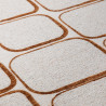 Tapis Retba - camel - zoom - IDAHO I Axodeco.fr