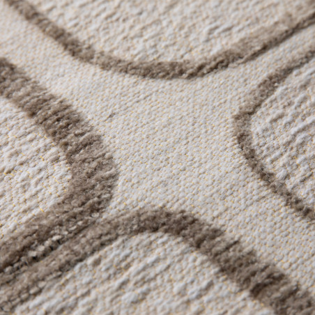 Tapis Retba - sauge - zoom - IDAHO I Axodeco.fr