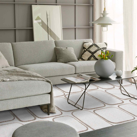 Tapis Retba - sauge - ambiance - IDAHO I Axodeco.fr