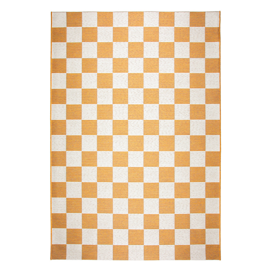 Tapis Square - ocre - IDAHO I Axodeco.fr