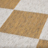 Tapis Square - ocre - zoom - IDAHO I Axodeco.fr