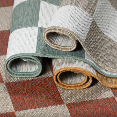 Tapis Square - groupe - zoom - IDAHO I Axodeco.fr