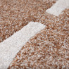 Tapis Pearl - terra - zoom - IDAHO I Axodeco.fr