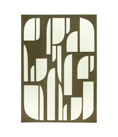 Tapis Laslo - marron - IDAHO I Axodeco.fr