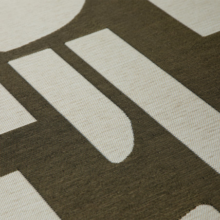 Tapis Laslo - marron - zoom - IDAHO I Axodeco.fr