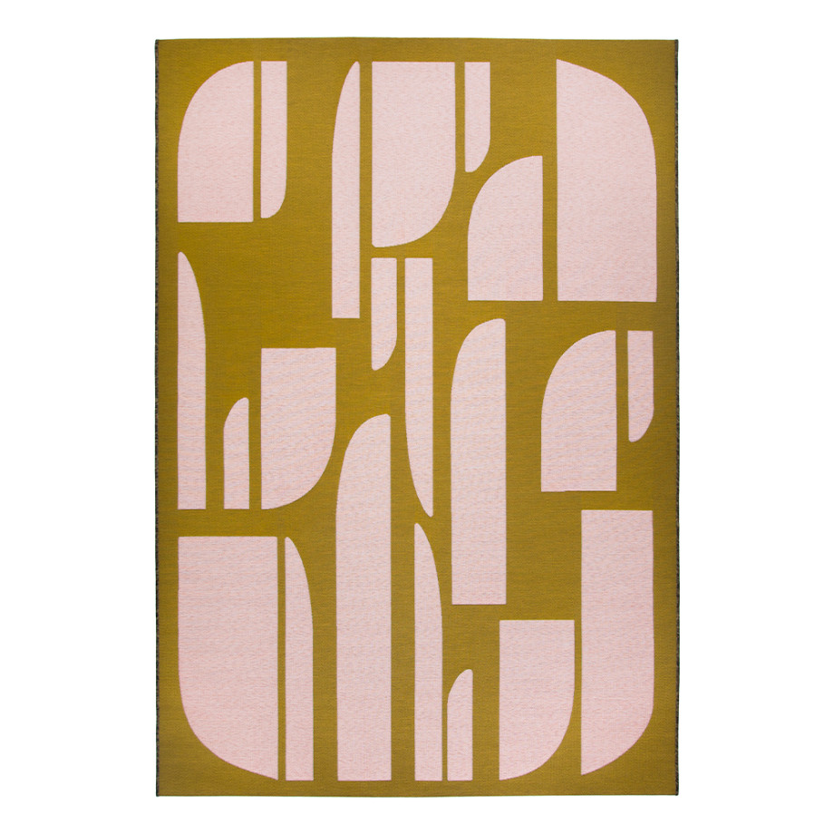 Tapis Laslo - rose - IDAHO I Axodeco.fr