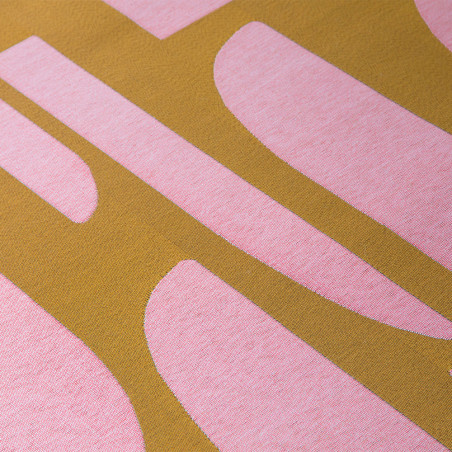 Tapis Laslo - rose - zoom - IDAHO I Axodeco.fr