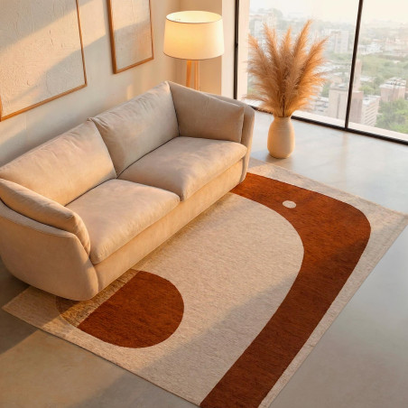 Tapis Barcelone Idaho - Ambiance matière I Axodeco.fr