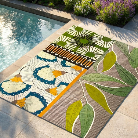 Tapis Bamako IDAHO - Ambiance I Axodeco.fr