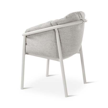 Chaise outdoor LIV CASTLE LINE en aluminium - Vue de côté I Axodeco.fr