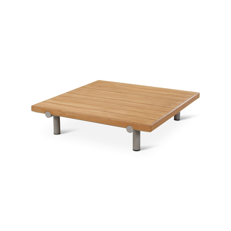 Table basse outdoor CASTLE LINE Emilio en teck I Axodeco.fr