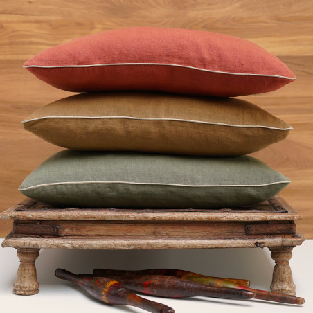 Coussin Môthi - Fleur de Lin - ambiance
