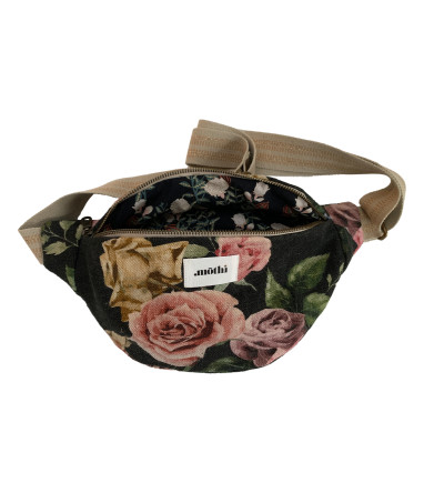 Sac banane Flora en lin et...
