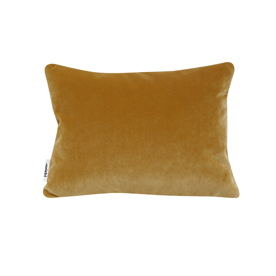 Coussin Les Amoureux MÔTHI - 45x30 - coloris bronze - face