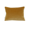 Coussin Les Amoureux MÔTHI - 45x30 - coloris bronze - face