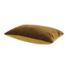 Coussin Les Amoureux MÔTHI - 45x30 - coloris bronze - profil