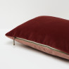 Coussin Les Amoureux MÔTHI - zoom fermeture