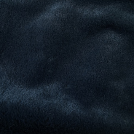 Coussin Peluche MÔTHI - 45x45 - coloris bleu