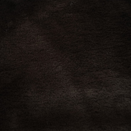 Coussin Peluche MÔTHI - 45x45 - coloris marron