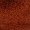 Coussin Peluche MÔTHI - 45x45 - coloris terracotta