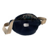 Sac banane Peluche MÔTHI - coloris bleu - face 01
