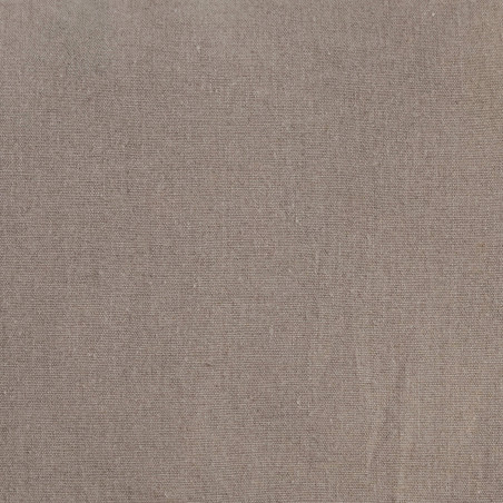 Plaid Peluche MÔTHI - coloris tabac - doublure lin