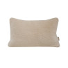 Coussin Shaun MÔTHI - 50x30 - coloris naturel et cuivre - face