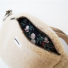 Sac banane Shaun MÔTHI - coloris naturel et cuivre - intérieur