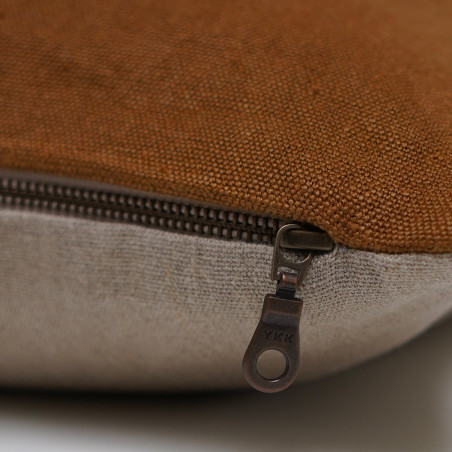 Coussin Otranto MÔTHI - zoom fermeture 02