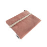 Pochette Ibiza MÔTHI - coloris vieux rose - face